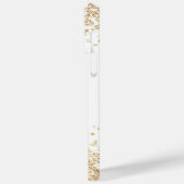 Trendy Merry Kerstmis Flowery & Sparking Mam Case-Mate iPhone Case (Achterkant / Links)