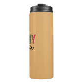 Trendy "Merry Mama" kerstvakantie Thermosbeker (Voorkant)