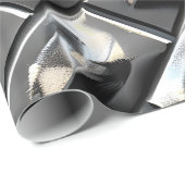 Trendy Metallic Texture Wrapping Paper Cadeaupapier (Rol Hoek)