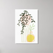 Trendy mid-century art voor Boho Home Decor Canvas Afdruk (Voorkant)