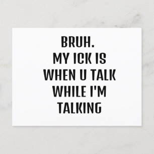 Trendy middelbare school klaslokaal decor, grappig briefkaart