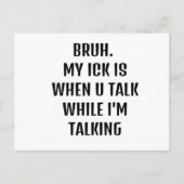 Trendy middelbare school klaslokaal decor, grappig briefkaart (Voorkant)