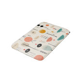 Trendy midden eeuw badmat (Gekanteld)