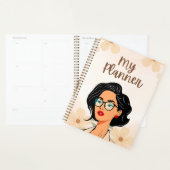 Trendy "Mijn Planner" | Chic Vrouwillustratie Planner (Display)