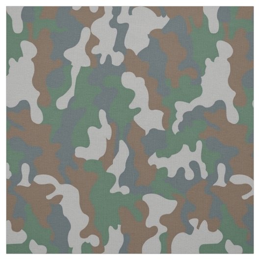 Trendy Milinkevendland Camouflage Camo Pattern Stof (Swatch)