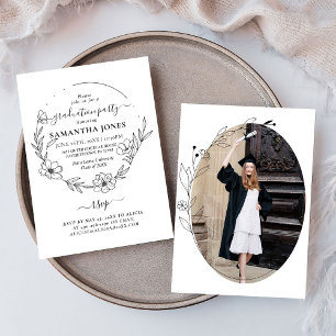 Trendy Minimal Fotobehang Afstuderen Kaart