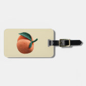 Trendy Minimal Moderne Amigurumi Haakperzik Bagagelabel (Voorkant horizontaal)