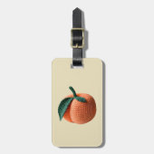 Trendy Minimal Moderne Amigurumi Haakperzik Bagagelabel (Voorkant verticaal)