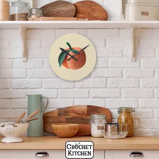 Trendy Minimal Moderne Amigurumi Haakperzik Ronde Klok