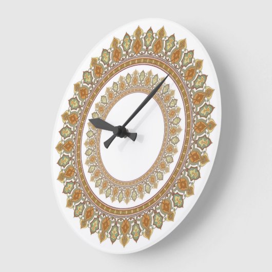 Trendy minimale wandklok (Hoek)