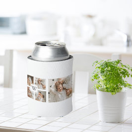 Trendy minimalist Collage Fathers Foto Papa Gift Blikjeskoeler