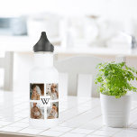 Trendy minimalist Collage Fathers Foto Papa Gift Waterfles<br><div class="desc">Op zoek naar een unieke en stijlvolle manier om de vader in je leven te eren? Bekijk onze trendy minimalistische collage met een collectie prachtige foto's van dads. Met zijn schone lijnen en elegante vormgeving is deze collage de perfecte manier om de speciale band tussen vaders en hun kinderen te...</div>