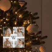 Trendy Minimalist Collage Foto Keramisch Ornament