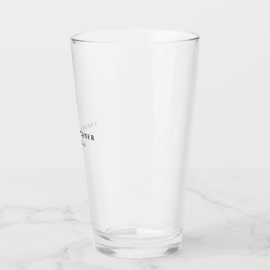 Trendy Minimalist Professional Glas (Links)