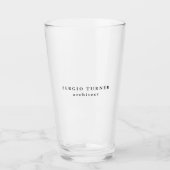 Trendy Minimalist Professional Glas (Voorkant)