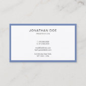 Trendy minimalist - Smart Modern Design Luxury Visitekaartje (Voorkant)