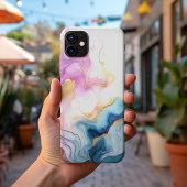 Trendy minimalistische alcoholinkt Abstract No. 11 Case-Mate iPhone Case