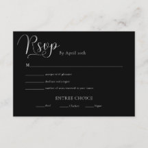 Trendy minimalistische bruiloft antwoord