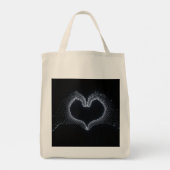 Trendy minimalistische canvas tas (Achterkant)