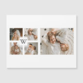 Trendy Minimalistische Collage Vader Foto Daddy Ca (Voorkant)