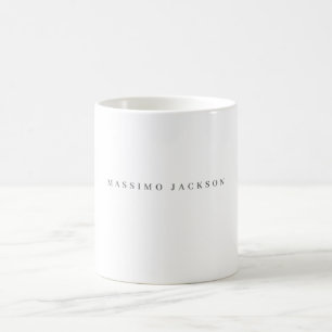 Trendy Minimalistische Elegante Professionele Seri Koffiemok