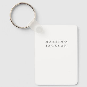 Trendy Minimalistische Elegante Professionele Seri Sleutelhanger