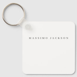 Trendy Minimalistische Elegante Professionele Seri Sleutelhanger