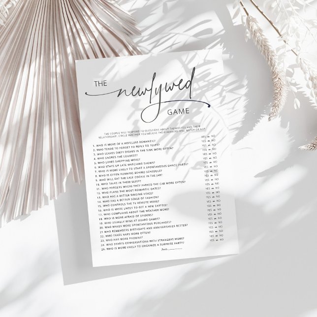 Trendy minimalistische Pas getrouwd Vrijgezellenfe (Creator heeft geüpload)