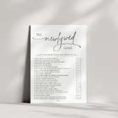 Trendy minimalistische Pas getrouwd Vrijgezellenfe