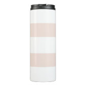 Trendy minimalistische professionele vlakte thermosbeker (Achterkant)