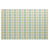 Trendy Mint Geometric Triangle Patroon Stof (Yard (91,4 cm))