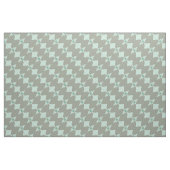 Trendy Mint Gray Retro Pattern Stof (Yard (91,4 cm))
