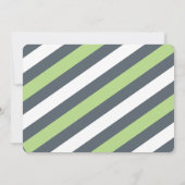 Trendy Mint & Grey Save the Date (Achterkant)