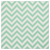 Trendy mintgroene chevronpatroon stof (Swatch)