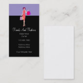 Trendy Mode Boutique Retail Visitekaartje (Voorkant / Achterkant)