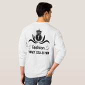 Trendy Mode Design Collectie T-shirt (Achterkant volledig)