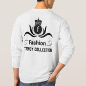 Trendy Mode Design Collectie T-shirt (Achterkant)