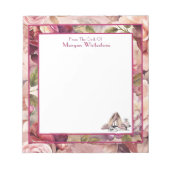 Trendy Mode Designer Stiletto Heels Custom Notitieblok (Voorkant)