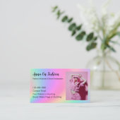 Trendy Mode influencer en promotie Visitekaartje (Staand voorkant)