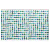 Trendy mode kleurig houndstooth-patroon stof (Fat Quarter)