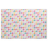 Trendy mode kleurig houndstooth-patroon stof (Fat Quarter)