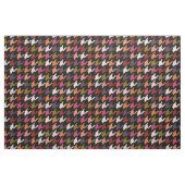 Trendy mode kleurig houndstooth-patroon stof (Fat Quarter)