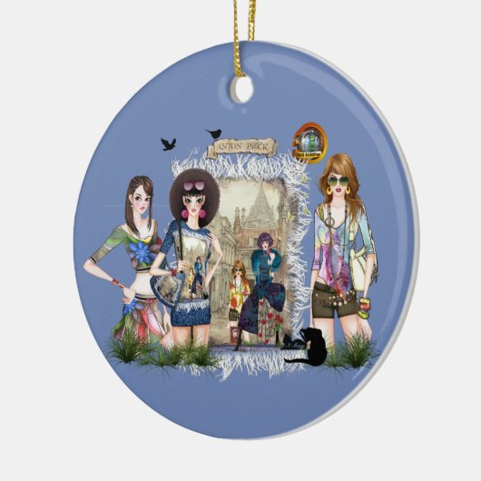 Trendy Mode Modellen & Anton Pieck Keramisch Ornament (Links)