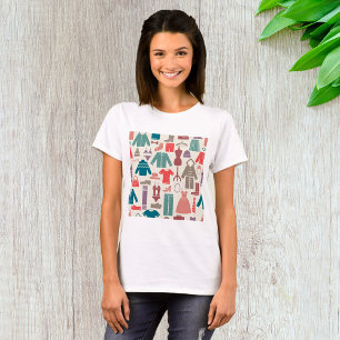 Trendy Mode Patroon Stijlvolle kleding Grafische T-shirt