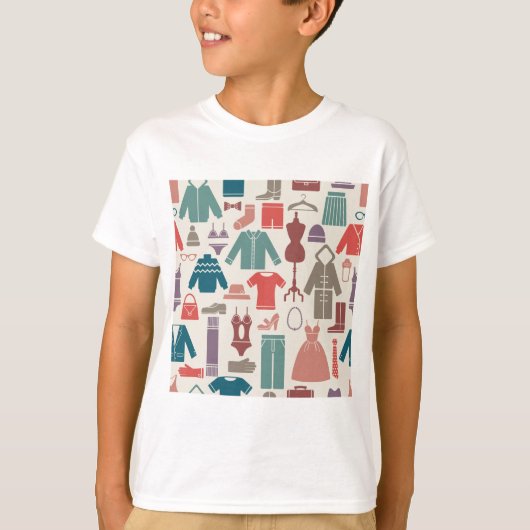 Trendy Mode Patroon Stijlvolle kleding Grafische T-shirt (Voorkant)