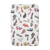 Trendy mode schoenen bathmat tapat badmat (Voorkant Verticaal)