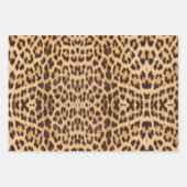 Trendy Mode Stijlvolle Leopard Spots Cheetah Print Inpakpapier Vel (Voorkant 2)