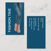 Trendy Mode Thema Visitekaartje (Voorkant / Achterkant)