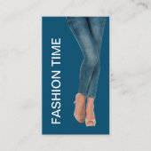 Trendy Mode Thema Visitekaartje (Voorkant)