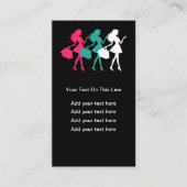 Trendy Mode Thema Visitekaartjes (Voorkant)